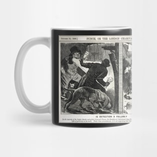 Jack the Ripper Punch Cartoon is Detection a failure? 1888 Mug